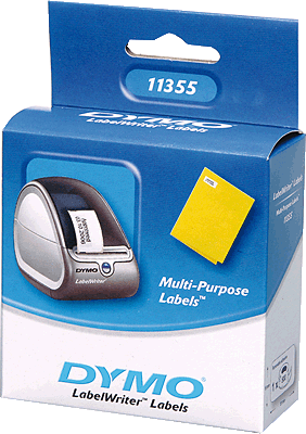 Dymo Vielzweck-Etiketten 11355/S0722550 51 x 19 mm (ablösbar) weiß Inh.500