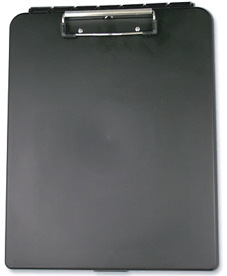Saunders Klemmbrett Portable Desktop/00468 250x325x50/35 mm schwarz Kunststoff