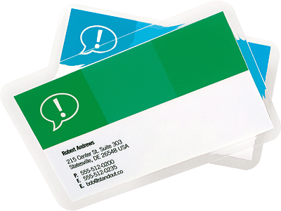 ibico Laminierfolientaschen ibiPouches/3747245 64x99mm, Key-Card glänzend 250 (2x125) Inh.100
