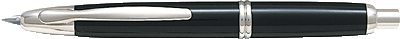 Pilot Capless Füllfederhalter/1041001 schwarz M-Feder