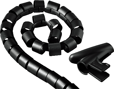 Hama Kabelkanal Easy Cover, 2,5 m, 20 mm, Schwarz/20602