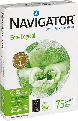 Navigator Eco-Logical Papier/COP075CB DIN A4 hochweiß 75 g/qm Inh.500
