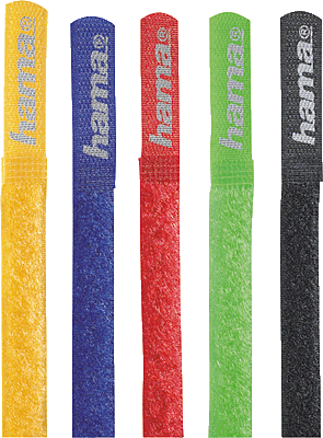 Hama Kabelbinder/20535 215mm sortiert Inh.5