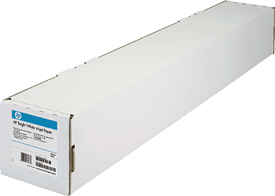 HP Inkjet-Plotterpapier/C6036A 91,4cm x 45,7m hochweiß 90 g/qm