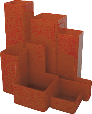 M&M Stifteköcher Multiboy/68520237SP B 160 x L 150 x H 140 mm rot