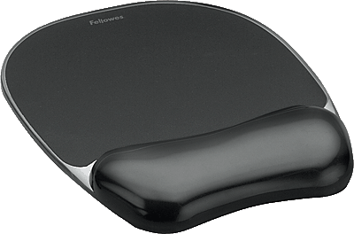 Fellowes Mauspad/9112101 schwarz Inh.1