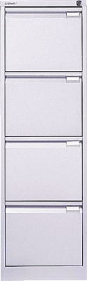 Bisley Hängeregistraturschrank 1-bahnig/3643845 H1321xB413xT622 mm lichtgrau