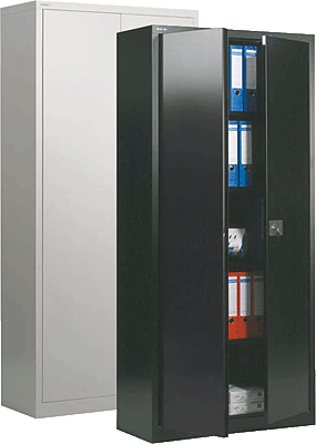 Light Flügeltürenschrank/E722A0345445 H1806xB914xT400 mm lichtgrau