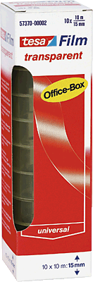 Tesa Office-Film/57370-00002-02 10mx15mm transparent 26mm