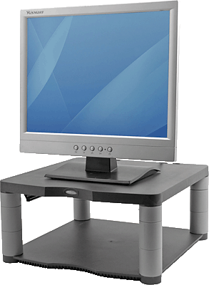 Fellowes Monitorständer Premium/9169401 338 x 165 x 340 mm graphit bis 36kg 5 Stufen