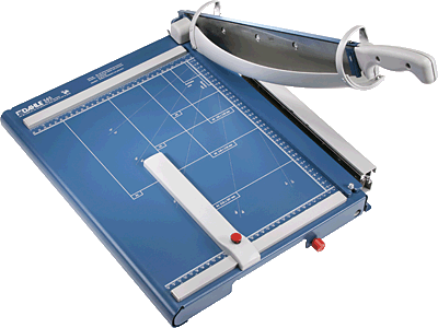Dahle Hebel-Schneidemaschine 565/72-00.06.00565 390 mm blau 475 x 355 mm 40 Blatt
