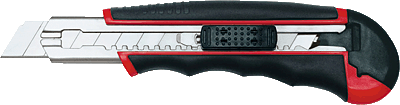 WEDO Profi-Cutter AUTO-LOAD 18 mm - Nr. 78418 schwarz/rot
