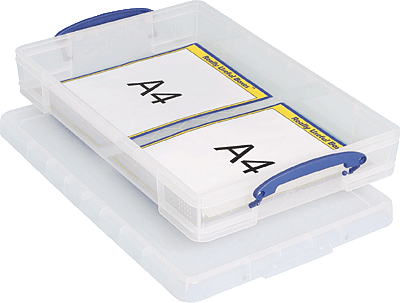Really Useful Products Box/10C 340x520x 85 mm transparent PP 200 g Inh.10 Liter