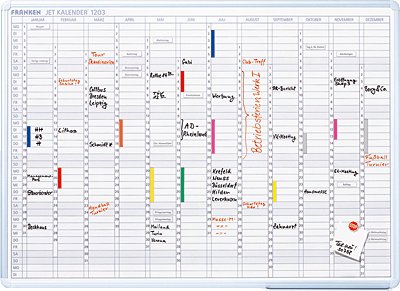 Franken Jahreskalender JK 1203/JK1203 90x120cm