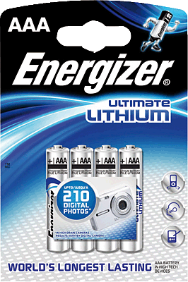Energizer Batterien Ultimate Lithium digital/629612 Micro Inh.4
