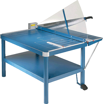 Dahle Atelier-Schneidemaschinen 585/72-00.06.00585 1165 x 760 mm blau 1100 mm 40 Blatt