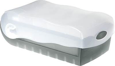 HAN Karteibox Croco /998-693 A8 quer Kunststoff