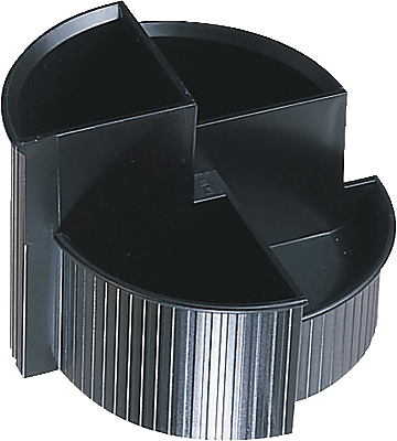 Helit Stifteköcher Linear/H6390695 schwarz