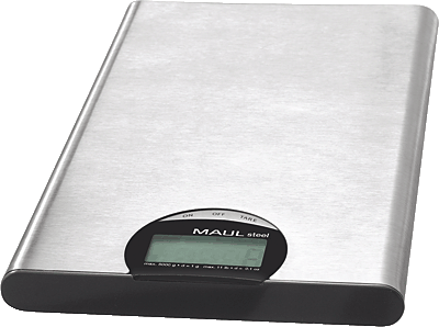 Maul Briefwaage MAULsteel/1655096 22x14x2,3 cm edelstahl bis 5 kg