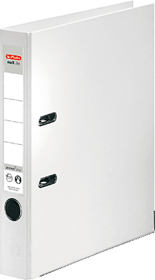 Herlitz Ordner Chromocolor weiß/10834786