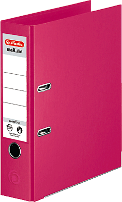 Herlitz Ordner Chromocolor, fuchsia/10834497