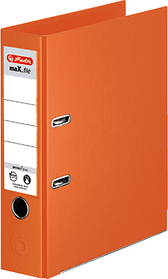 Herlitz Ordner Chromocolor, orange/10834471