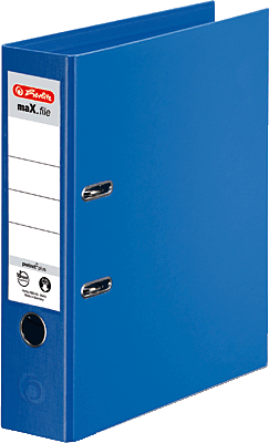 Herlitz Ordner Chromocolor blau/10834331