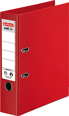 Herlitz Ordner Chromocolor, rot/10834323
