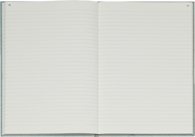 K + E Geschäftsbuch Deckenband/8614122-601P96 DIN A4 hellblau liniert 80 g/qm Inh.96 Blatt