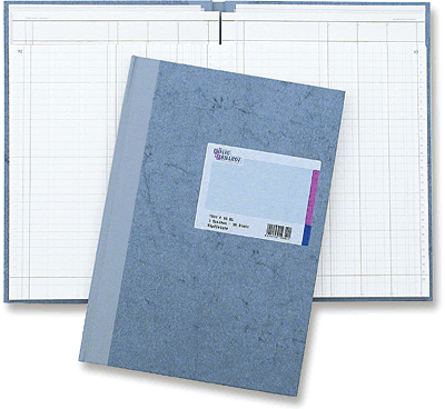 K + E Spaltenbuch /8611032-7103P96KL A4 hellblau 3 Spalten Inh.96 Blatt