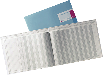 K + E Amerikanische Journale/8617679-8317K48KL 490x332 mm hellblau Inh.48 Blatt