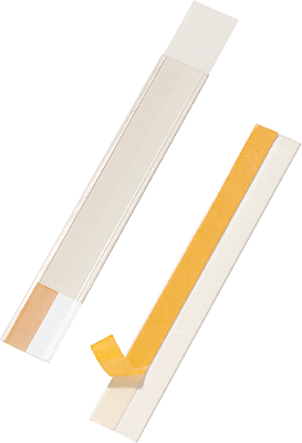 DURABLE Regalbeschriftung Scanfix/8046-19 40 mm farblos Inh.5