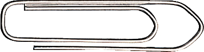 Briefklammern/110024 26 mm verzinkt spitz Inh.100