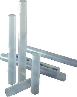 Rumold Versandrollen Gewindepack/GP55320 L 320 x Ø 55 mm transparent PP
