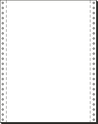 Sigel Computerpapier endlos/12249 A4 hoch blanko, 1fach 60/0/0 g/qm Inh.2000
