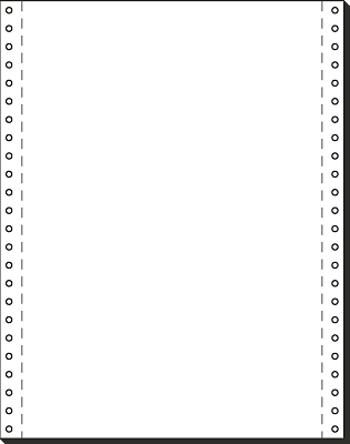 Sigel Computerpapier endlos/12241 A4 hoch blanko, 1fach 70/0/0 g/qm Inh.2000
