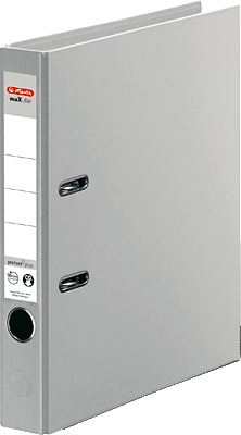 Herlitz Ordner Chromocolor, grau/10834794