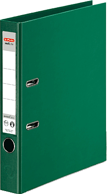 Herlitz Ordner Chromocolor, grün/10834760