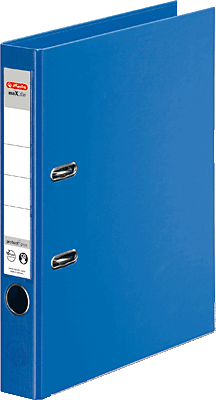 Herlitz Ordner Chromocolor, blau/10834752