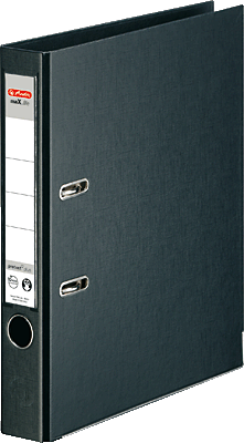 Herlitz Ordner Ordner Chromocolor, schwarz/10834729