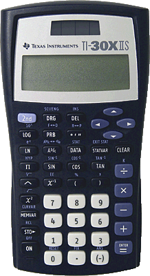 Texas Schulrechner/TI30X-IIS B82xL155xH19 schwarz 116