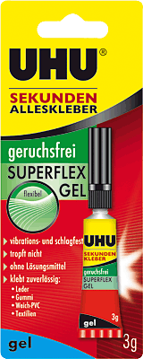 UHU Sekundenkleber Alleskleber Gel/45565 Inh.3g