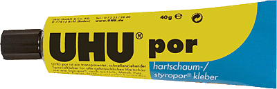 UHU Spezialkleber por /45900 Inh.40 g