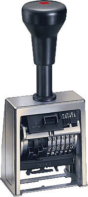 Reiner Paginiermaschine/200300-011 6-stellig 5,5mm