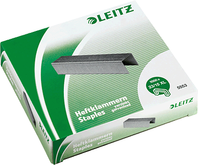 Leitz Heftklammern/5579-00-00 verzinkt Inh.1000