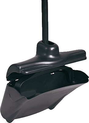 Rubbermaid Standmüllschaufel m. Deckel/2532-BLA 28,7x12,7x32,5 cm sw PP