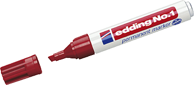 Edding Permanentmarker 1/4-1002 rot