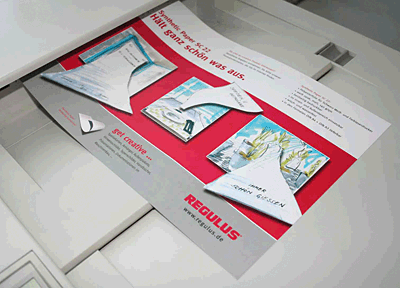 Regulus Paper Signolit/SC22-A3 DIN A3 weiß-opak Polyester 140 µm Inh.100