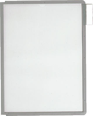 Durable Sichttafel/5606-10 DIN A4 grau Inh.5