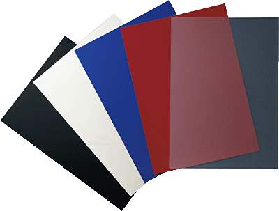 ibico Einbanddeckel PolyCovers/IB386848 milchglas Inh.100